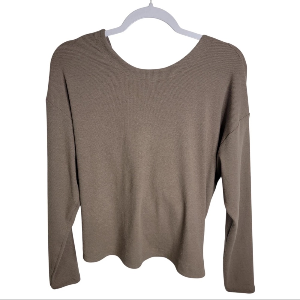 Athleta Presence Twist Sweatshirt Size Medium